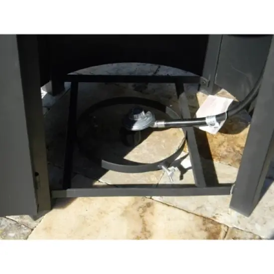 Round Tile Top Outdoor Fire Pit - AZ Patio Heaters image {3}