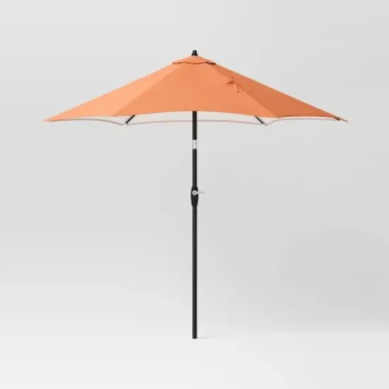 9'x9' Patio Market Umbrella - Black Pole - Room Essentials&trade; image {10}