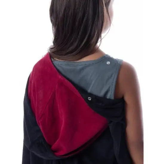 Harry Potter Girls' Gryffindor House Costume Nightgown Pajama Dress Grey image {5}