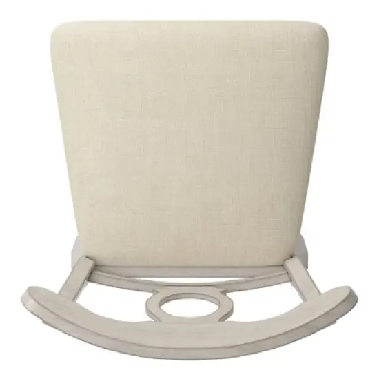 29" South Hill Napoleon Back Wood Swivel Height Barstool - Inspire Q image {4}