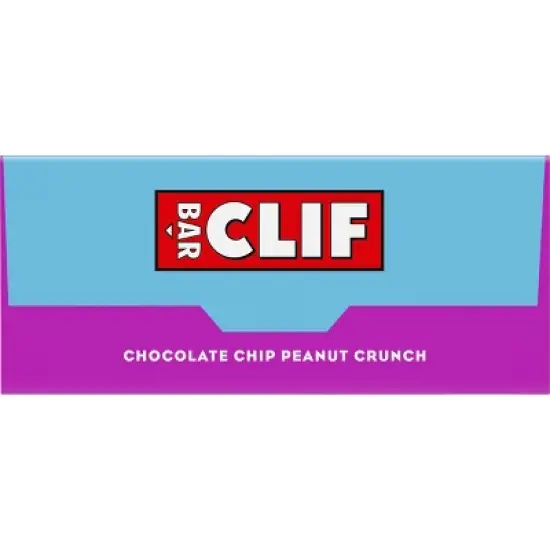 CLIF Bar Chocolate Chip Peanut Crunch Granola Protein Bar Made with Organic Oats - 11g Protein - 12oz/5pk image {10}
