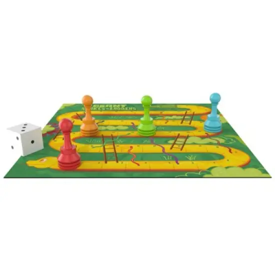 Pressman Giant Snakes & Ladders image {2}