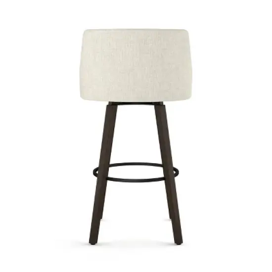 26.88" Ramon Swivel Counter Height Barstool - Amisco image {1}
