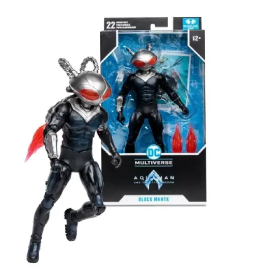 McFarlane Toys Aquaman Movie Black Manta 7" Action Figure image {8}