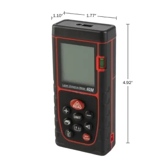 Stalwart 130FT Laser Measure with Backlit Display image {6}