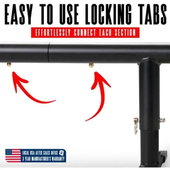 Grind Rail for Scooters, Skateboards & Skates &ndash; 55" Round Adjustable Rail &ndash; Durable & Stable &ndash; Madd Gear image {4}