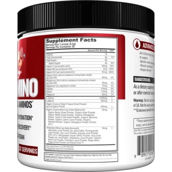 Evlution Nutrition Hydramino - Hydration + Amino Acids - 30 Servings image {1}