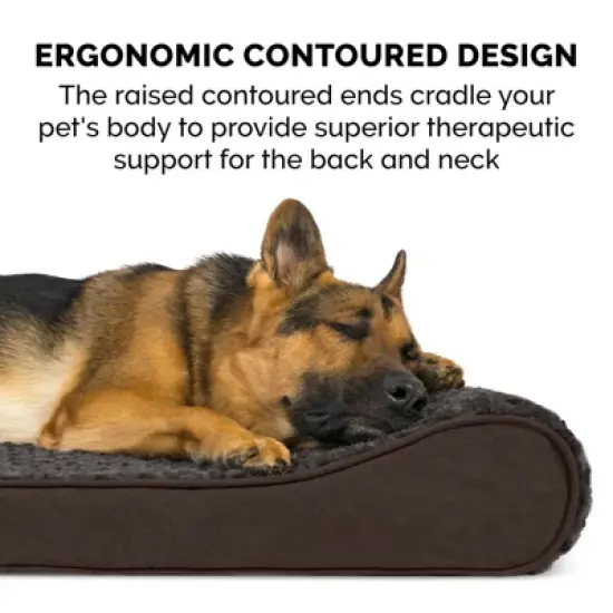 FurHaven Ultra Plush Luxe Lounger Orthopedic Dog Bed image {8}