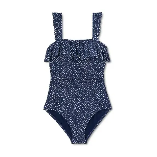 Women's Ruffle Full Coverage One Piece Swimsuit - Kona Sol&trade; image {4}