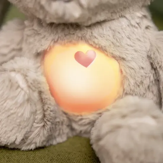 Ingenuity Sylvi Plush Soother, Activates With Cries and Motion, Lights, Music, Attaches to Pacifier image {9}