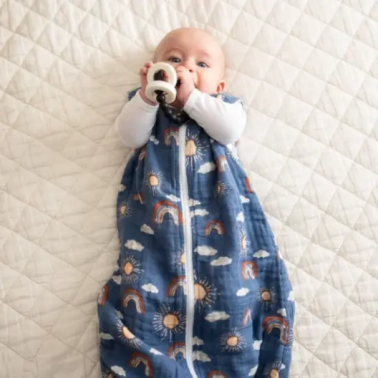 Bebe au Lait Muslin Bedtime Swaddle Wrap image {2}