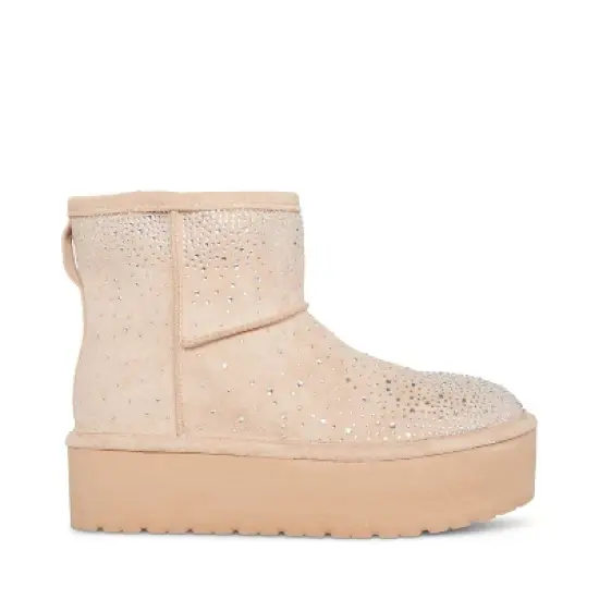 Madden Girl Ease-Hr Rhinestone Cozy Bootie image {7}