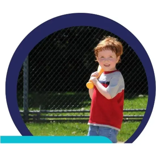 Botabee 22&rdquo; Baseball Bat Toy, Durable, Lightweight with Oversized Barrel for Beginners, Orange image {2}