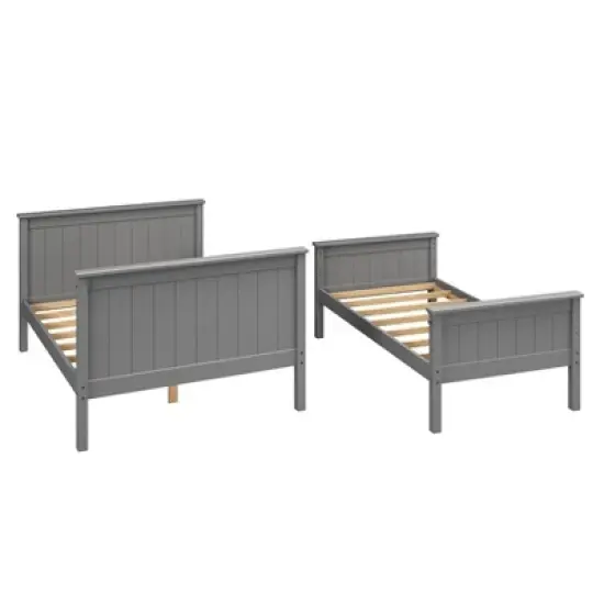 Twin Over Full Deirdra Bunk Bed - Linon image {5}