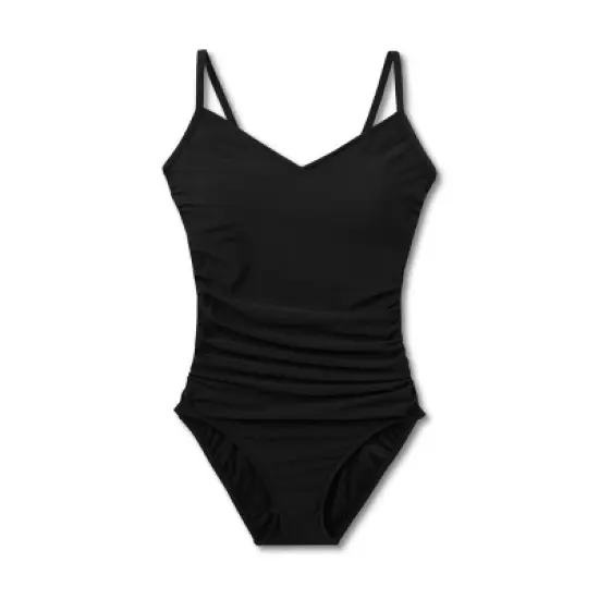 Women's UPF 50 Ring Back One Piece Swimsuit - Aqua Green&reg; image {4}