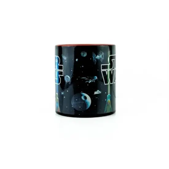 Silver Buffalo Star Wars Lightsaber Mug | Star Wars Heat Changing Mug | Holds 20 Ounces image {3}