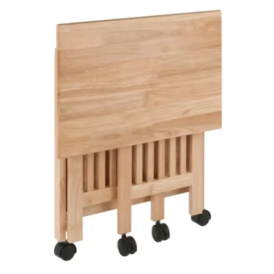 Foldable Printer Stand Natural - Winsome image {6}