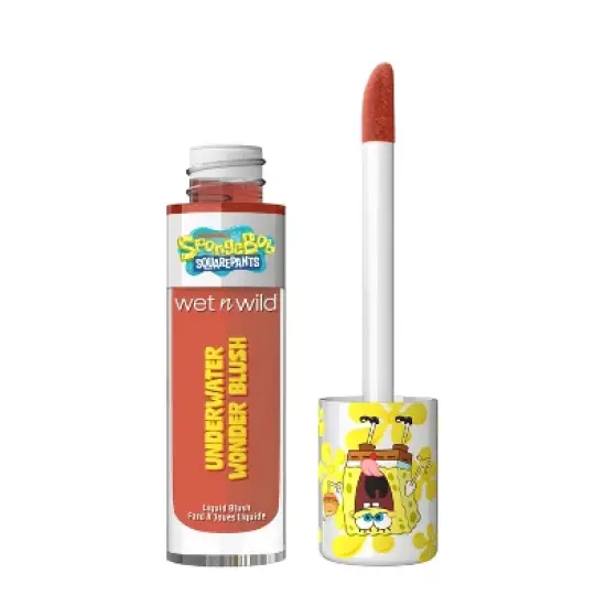 wet n wild SpongeBob Underwater Wonder Liquid Blush - 1 fl oz image {9}