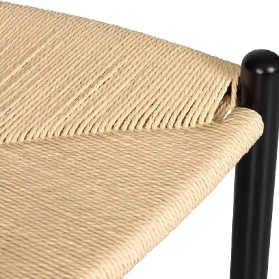Jameson Weave Counter Height Barstool - Poly & Bark image {5}