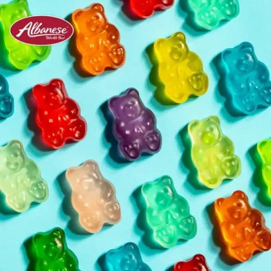 Albanese Worlds Best 12 Flavor Gummi Bears Candy - 36oz image {6}