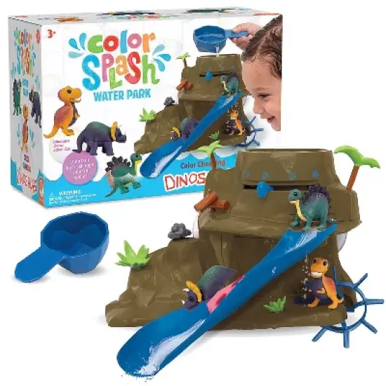 Dinosaur Color Splash Water Park Bath Toy Set image {4}