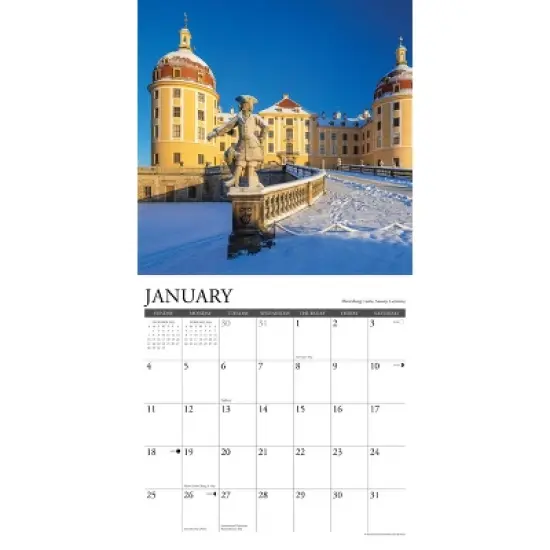Willow Creek Press 2026 Castles Wall Calendar image {2}