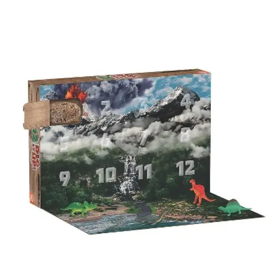 MindWare Countdown Calendar: 12 Days of Dig It Up! Dinosaur Discovery Eggs - 12 dig Projects to Excavate image {1}