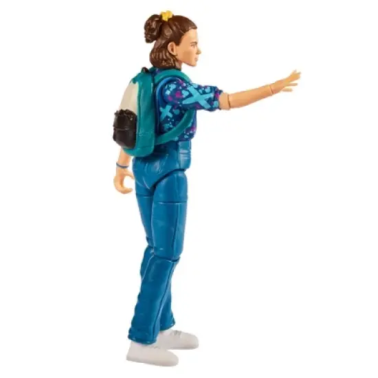 Teenage Mutant Ninja Turtles and Stranger Things Upside Down Remix 6" Leonardo and Eleven Action Figure 2pk image {6}