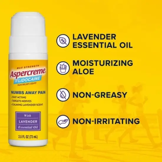 Aspercreme No Mess Essential Oils - Lavender - 2.5oz image {4}
