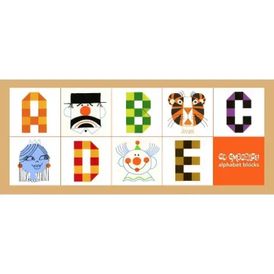 Ed Emberley Alphabet Blocks - (Hardcover) image {1}