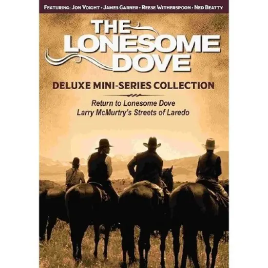 The Lonesome Dove Deluxe Mini-Series Collection (DVD) image {1}