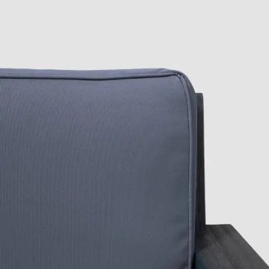 Santa Ana 2pk Acacia Wood Club Chairs - Christopher Knight Home image {3}