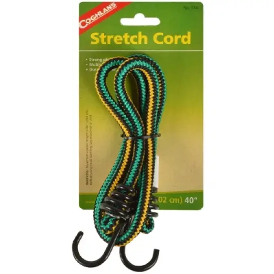 Coghlan's 40" Stretch Cord with Plastic Hooks image {1}