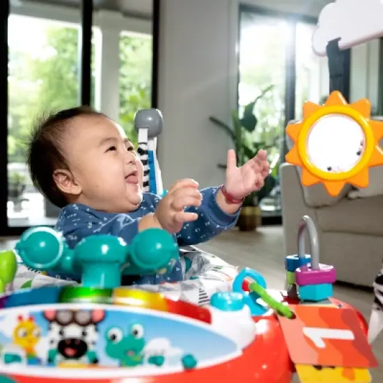 Baby Einstein Ocean Explorers Airplane Adventure 2-in-1 Activity Jumper image {11}