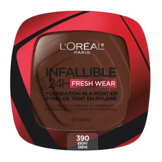 L'Oreal Paris Infallible Up to 24H Fresh Wear Foundation in a Powder - 0.31oz image {8}