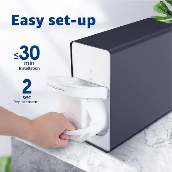 Waterdrop WD-D6RF Filter, Replacement for WD-D6-B Tankless Reverse Osmosis System, 1-Year Lifetime, Reduce PFAS image {4}