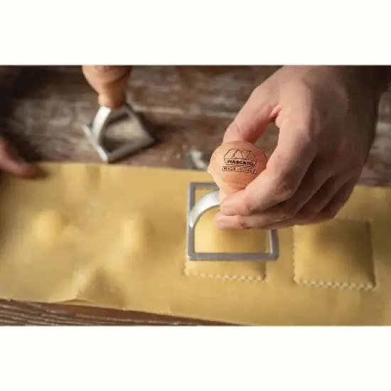 Marcato Classic Ravioli Maker Stamp, Square, 3-Inch image {1}