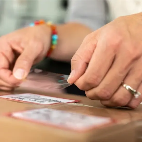 Duck Heavy-Duty Carton Packaging Tape 1.88" x 110 yards Clear 6/Pack 299016 image {7}