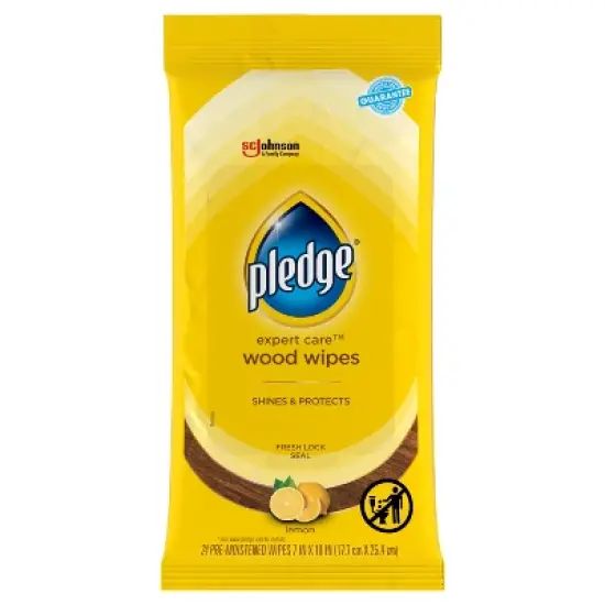 Pledge Multisurface Enhancing Wipes - Lemon - 24ct image {3}