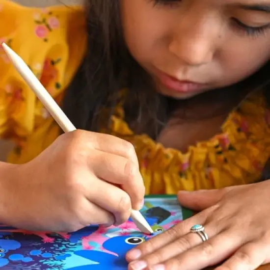 READY 2 LEARN&trade; Magic Scratch Paper, Sea-Life image {6}