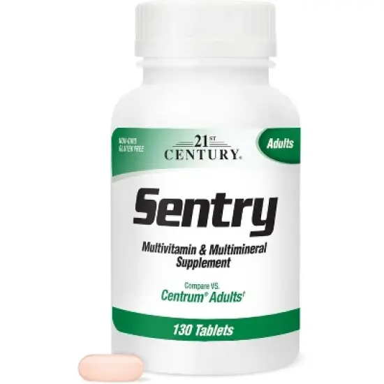 21st Century Sentry Multivitamin/Mineral Supplement, 130 Tablets image {6}
