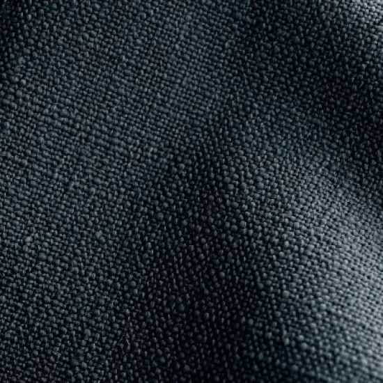 Queen Bella Nail Button Border Headboard Navy Linen/Pewter - Skyline Furniture image {4}