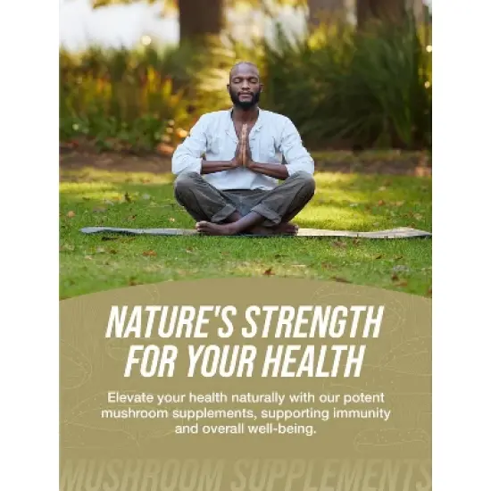 BulkSupplements White Button Mushroom Extract Capsules image {2}