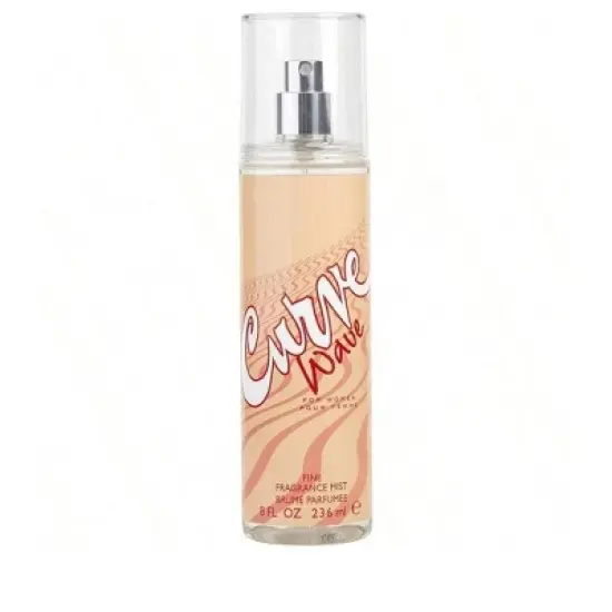 Curve Wave By Liz Claiborne Women Honeysuckle, Orchid, Raspberry, Star Fruit, Frangipani Body Mist 8 Oz image {1}