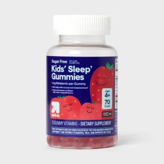 Kids' Melatonin 1mg Gummies - Sugar Free - 70ct - up&up&trade; image {4}