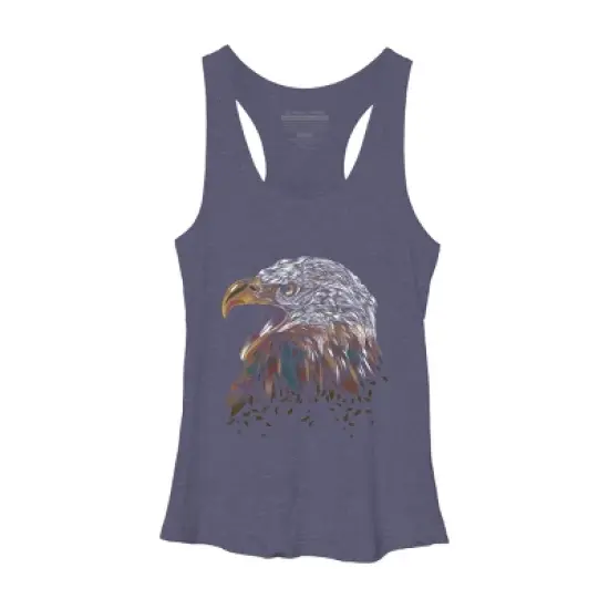 Women's Design By Humans WILD EAGLE By Dandingeroz Racerback Tank Top image {3}