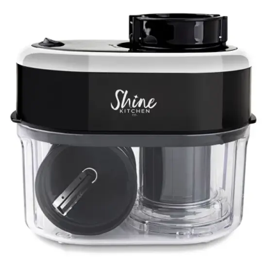 Shine Kitchen Co. Electric Spiralizer &ndash; Black image {5}