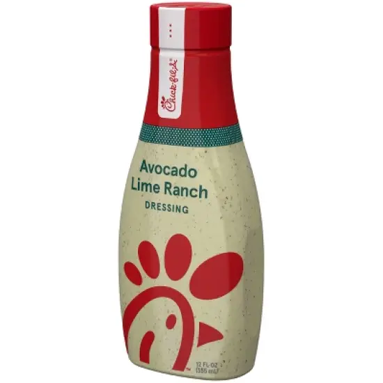 Chick-fil-a Avocado Lime Ranch Salad Dressing - 12 fl oz image {1}