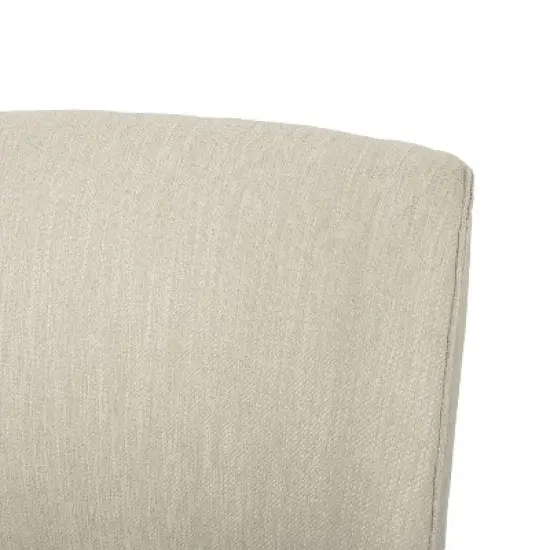 Christopher Knight Home Camas Contemporary Upholstered Wood Dining Chairs (Set of 2) image {5}