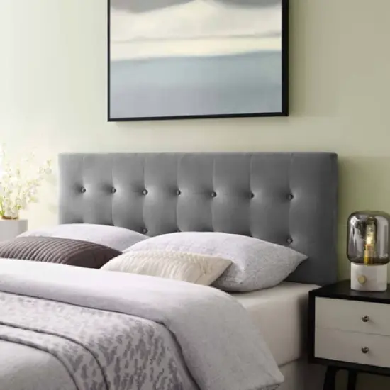 Emily King Biscuit Tufted Performance Velvet Headboard - Modway image {5}